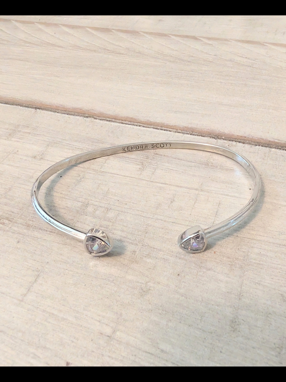 Kendra Scott Arden Cuff Bracelet Silver